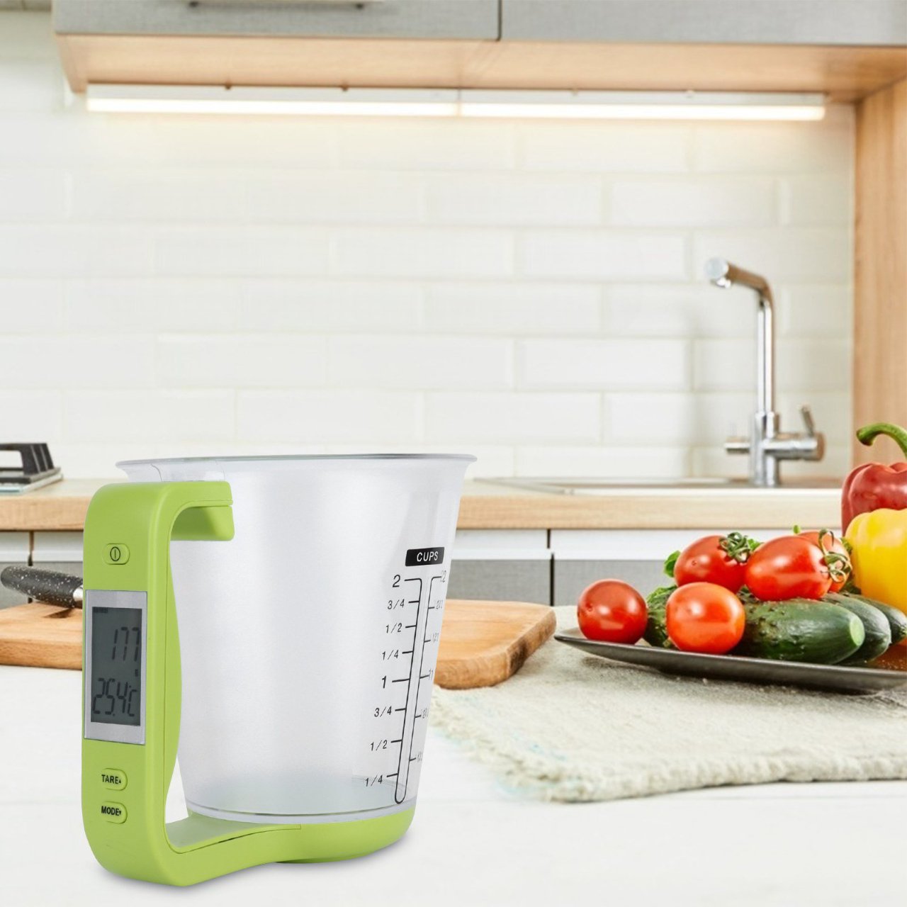 Balance de Cuisine - ElectronicCups™ - Vert - Expert Cuisine