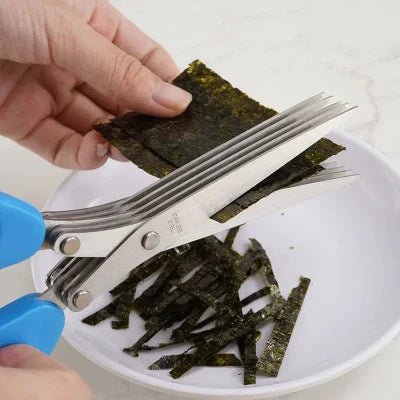 Ciseaux à Herbes - MultiLayersScissor™ - Bleu - Expert Cuisine